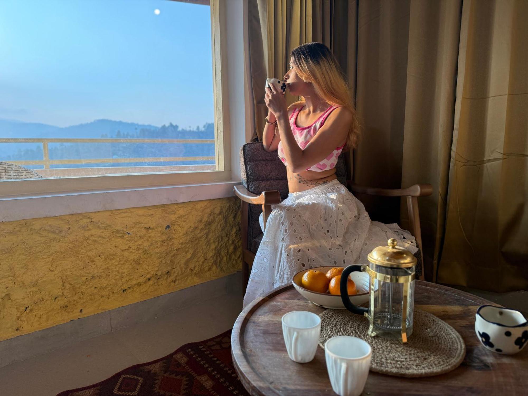 Nazaara -Thhpsociety - Mukteshwar - Witness The View From Your Bed Exteriér fotografie