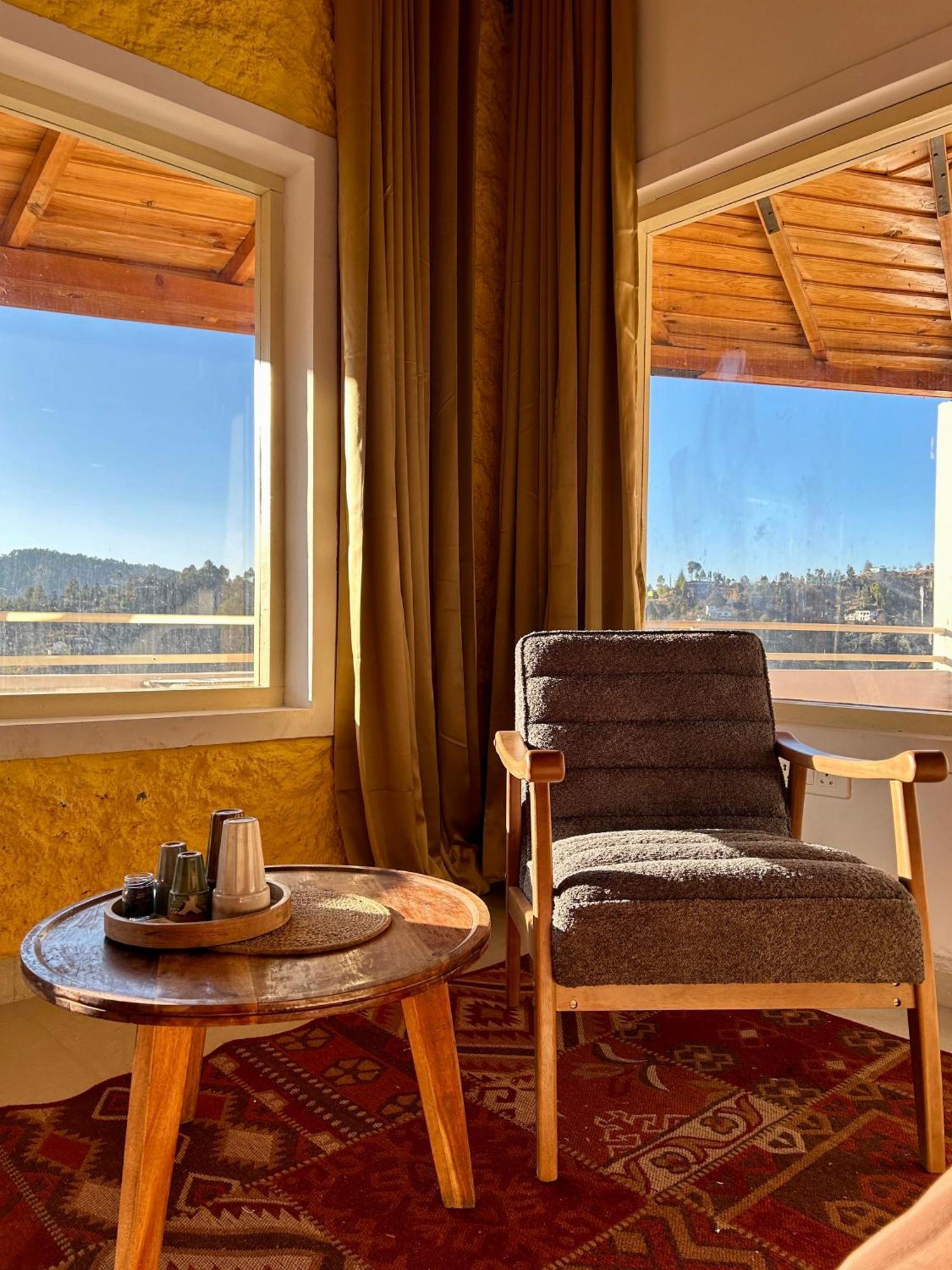 Nazaara -Thhpsociety - Mukteshwar - Witness The View From Your Bed Exteriér fotografie